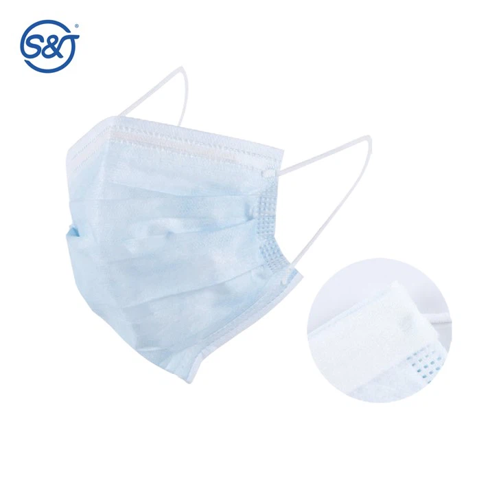 Buğu Önleyici-Şeritli Cerrahi Prosedür Maskesi